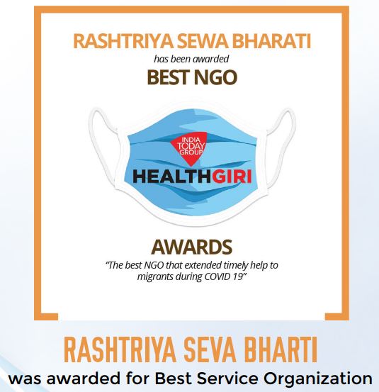 Best NGO That Helped Migrants - India Today Healthgiri Awards 2020